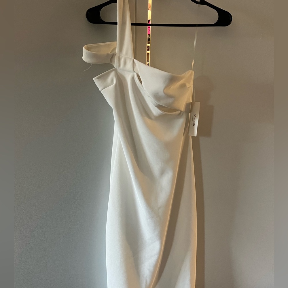 White Midi Dress